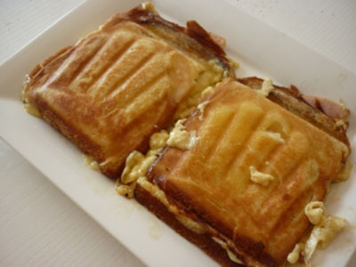 le croque monsieur